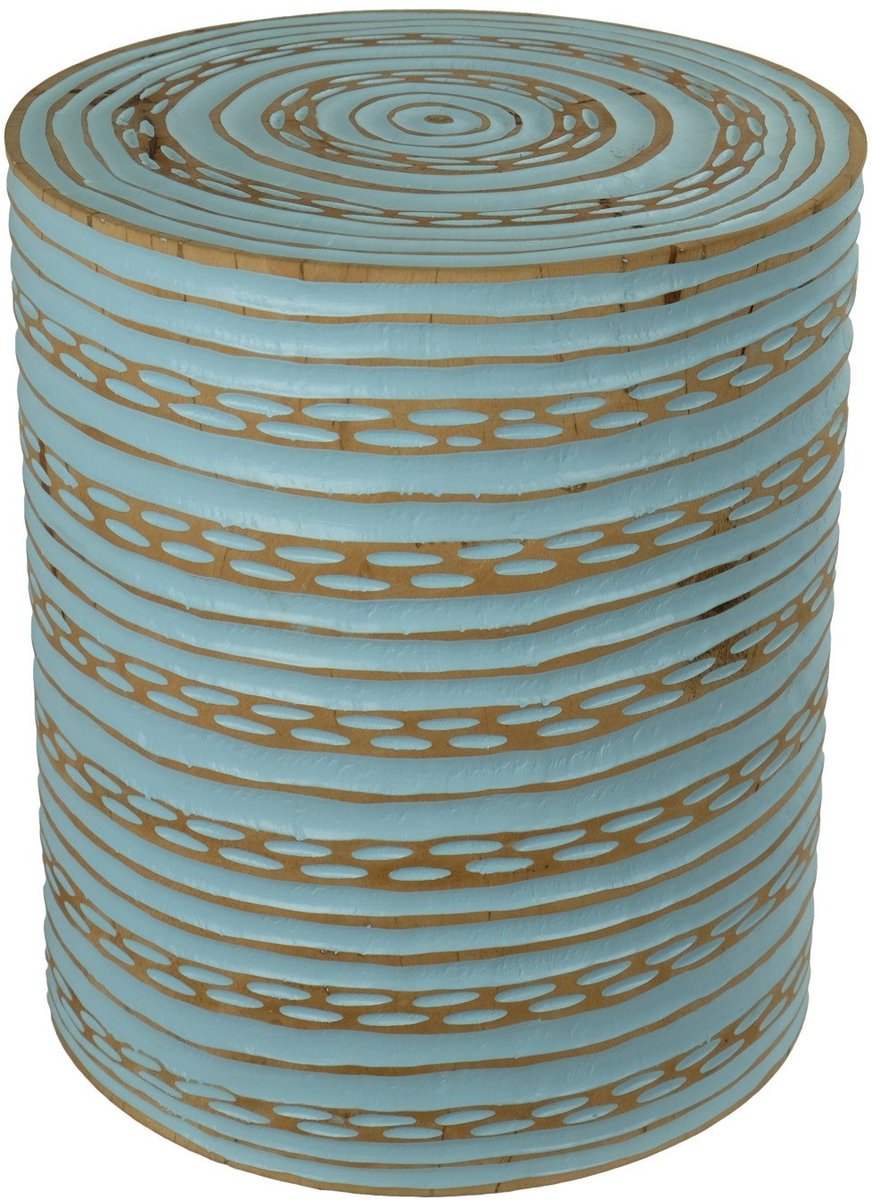 Fine Asianliving Kruk Mangohout Blauw Handgemaakt in Thailand Chinese Meubels Oosterse Kast