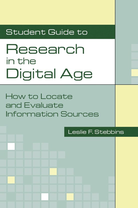 Student Guide To Research In The Digital Age