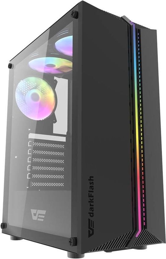 darkFlash DK151 Midi Tower Zwart
