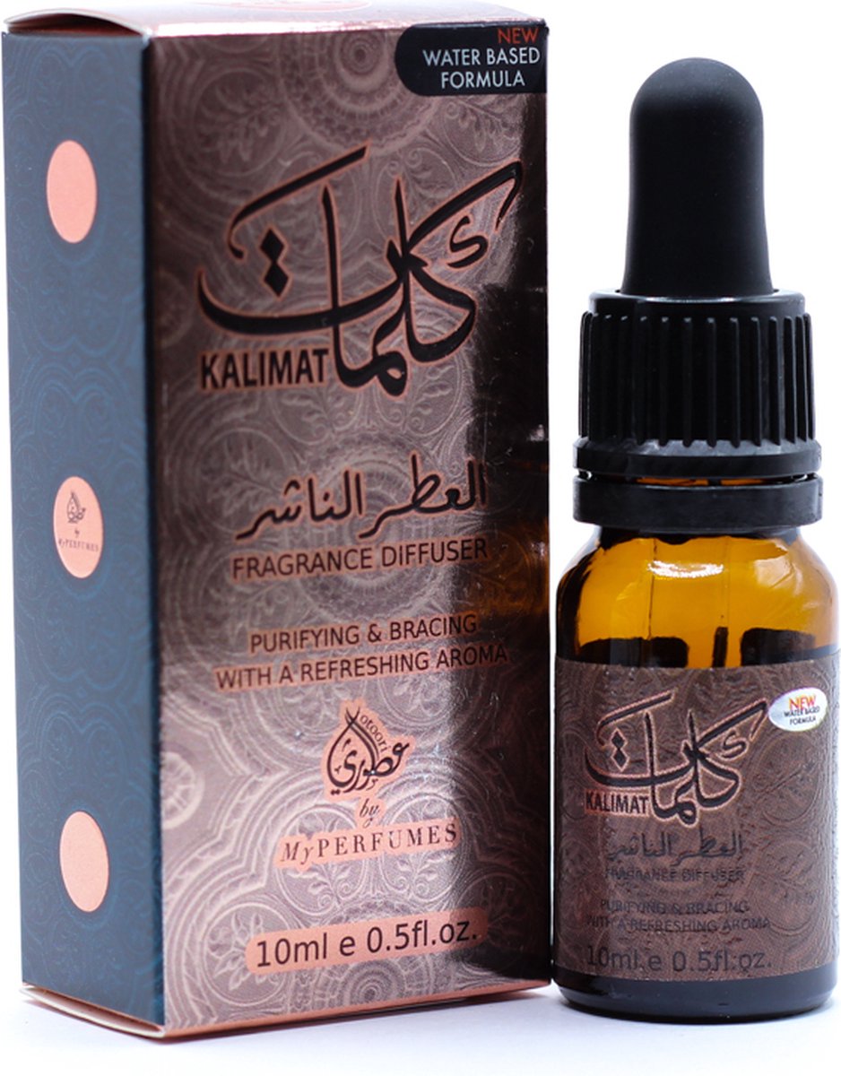 Goedkoopste Kalimat - Geurolie - Parfumolie voor aroma diffuser, Luchtbevochtiger of aromabrander - Olie Diffuser - 10 ml