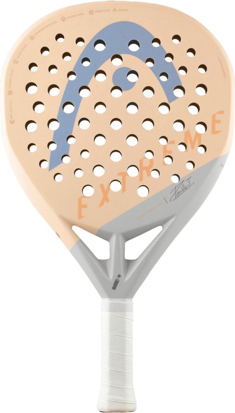 Head Racket Extreme Motion Paula Josemaria 2024 Limited Edition Padelracket Goud