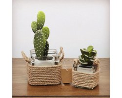 Natuurlijk jute touw 3 mm 200 m voor tuinieren decoratie - Hilpaty