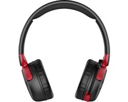 foto van HyperX Cloud Mini - Draadloze Gaming Headset - Voor Jonge Gamers - Zwart Rood