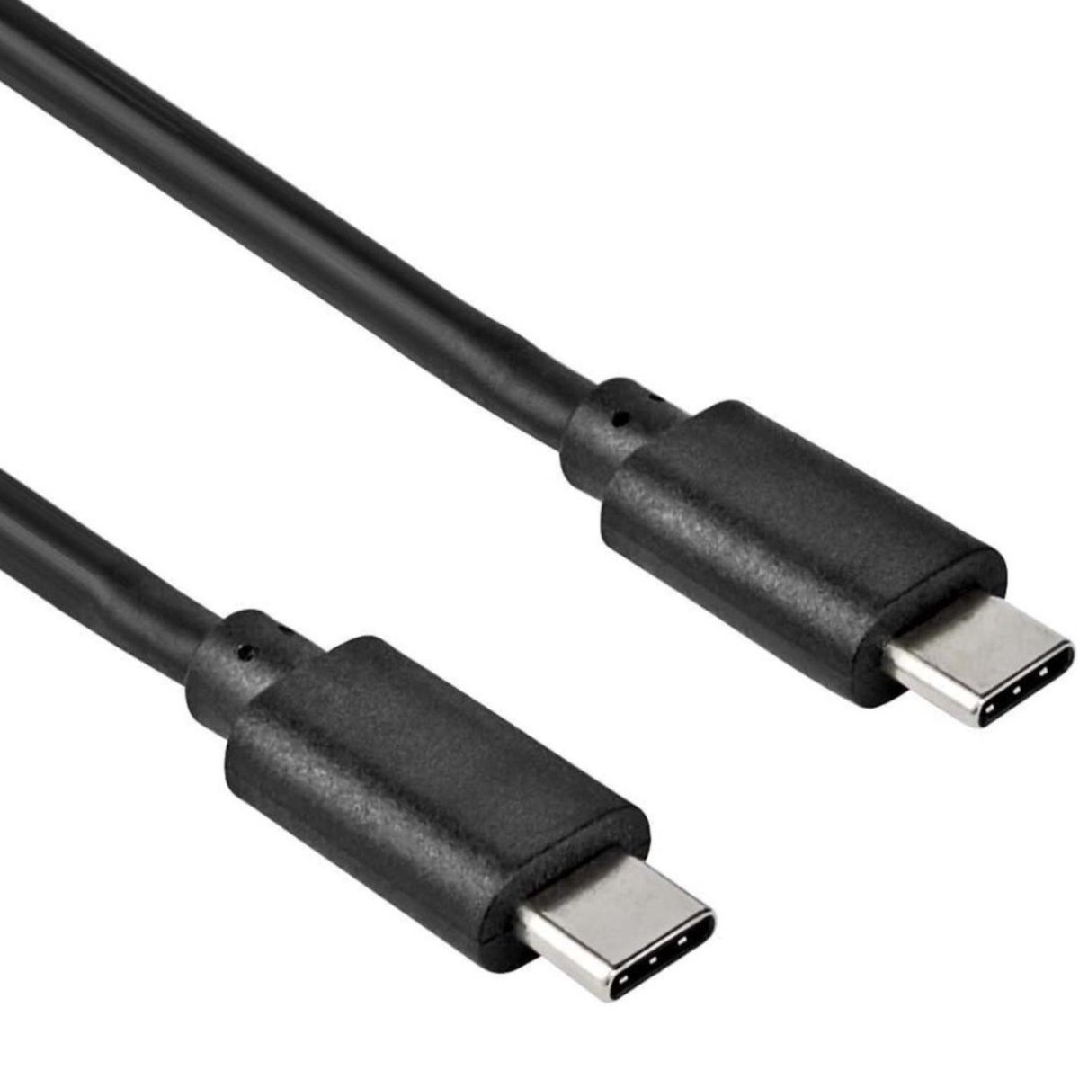 USB C kabel | Laadsnelheid 20V / 3A / 60 watt | USB 3.2 gen 1| 5 Gb/s | Type C naar C | Male to male | Power delivery | Snelladen | Zwart | 3 meter | Allteq