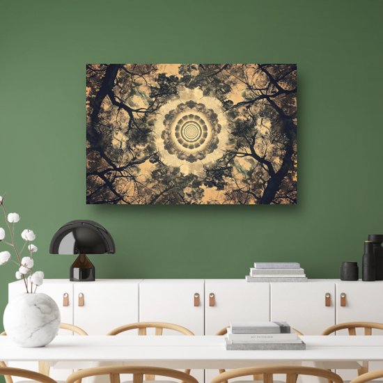 Tableaux Arbres - Tableaux nature - Tableaux sur toile Troncs - Décoration murale moderne - Tableau sur toile - Toile décoration chambre 150x100 cm