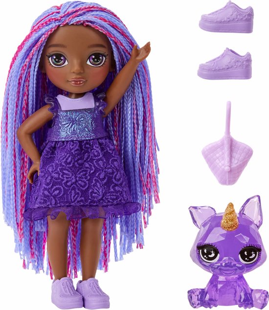 Rainbow High Littles-poppen - Indigo (donkerpaars) — afbeelding 4