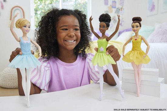 Mattel Disney Princess Ballerina Cinderella Doll van Mattel — afbeelding 5