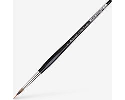 Watercolor Brush Synthetic Wood Black 8 - da Vinci Casaneo Watercolor Brush