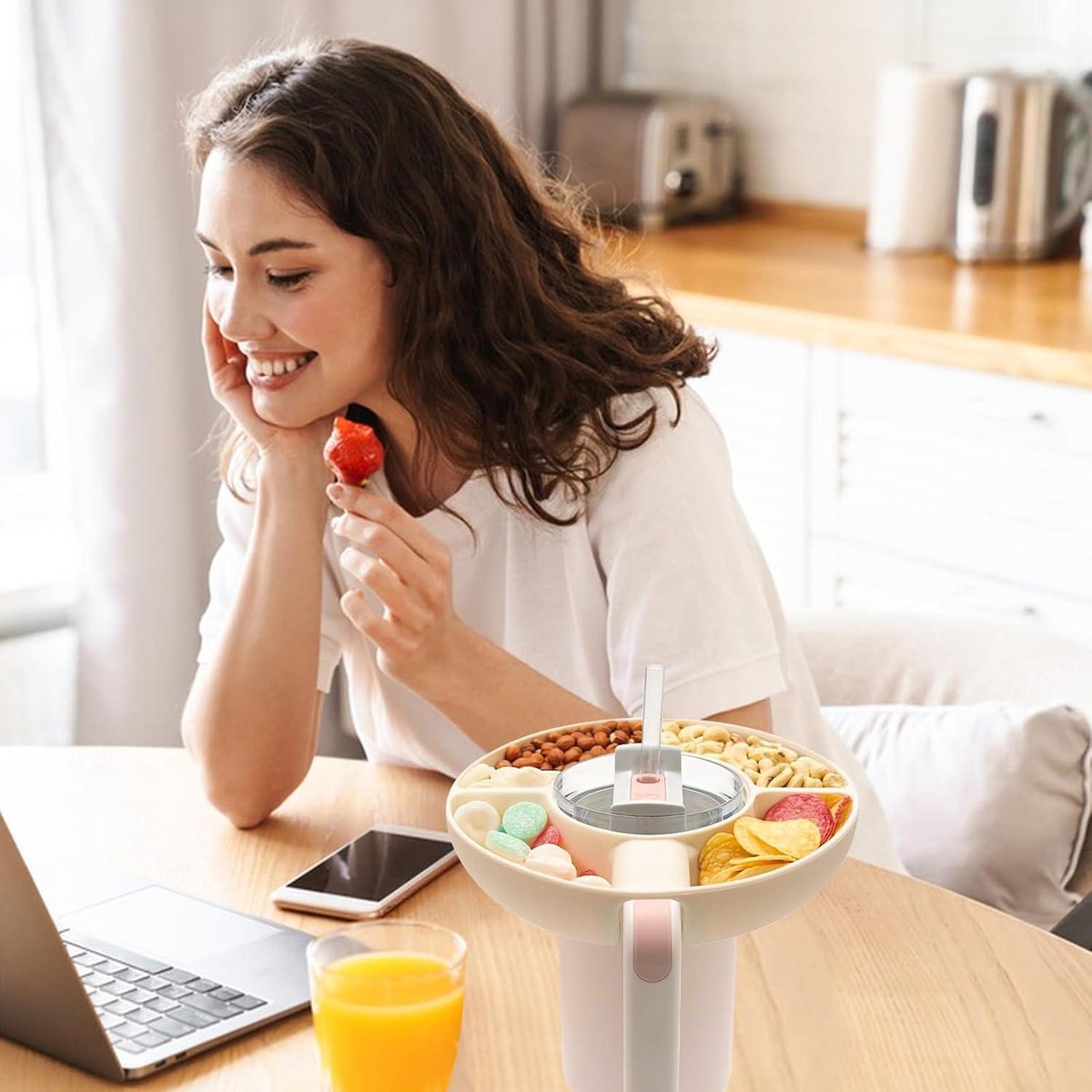 RYANNER Stanley – Plateau à Goûter Réutilisable En Silicone