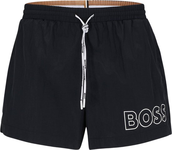 Foto: Hugo boss mooneye swim shorts heren zwembroek zwart maat m