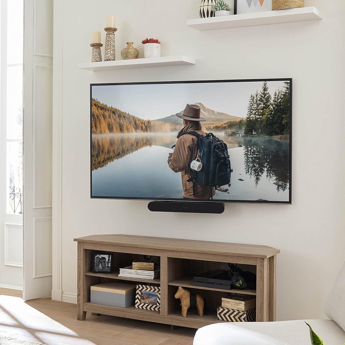 Soundbar tv beugel compatibel met Sonos Beam - montage Sonos Beam onder
