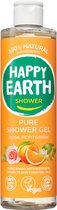 Bol.com Happy Earth 100% Natuurlijke Douchegel Rose Petitgrain 300 ml aanbieding