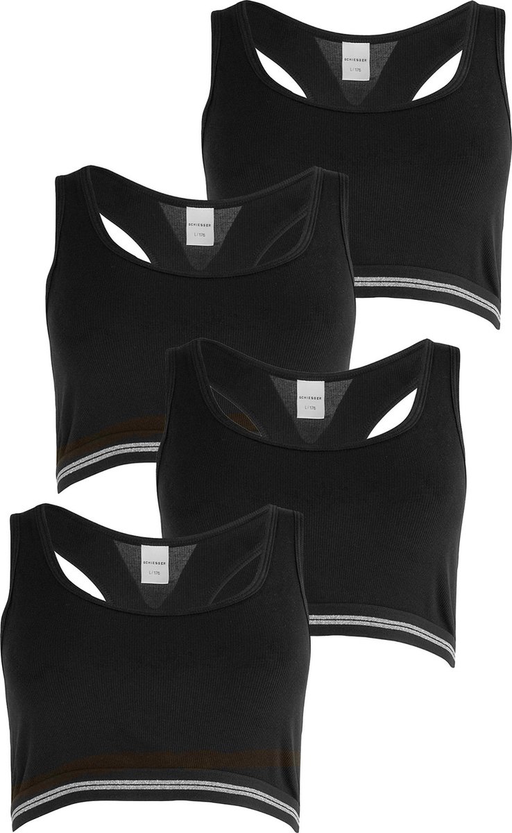 Schiesser Bustier Lang Leven Rib