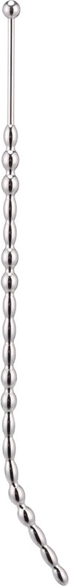 Goedkoopste Fixxx - Urethrale Dilator met Bolletjes - Lengte 26 cm - Diameter 6-8 mm - RVS - Zilver