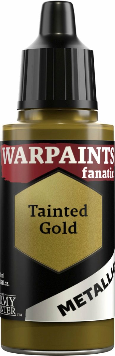 The Army Painter Warpaints Fanatic Metallic: Tainted Gold Verf op waterbasis 1 stuk(s)