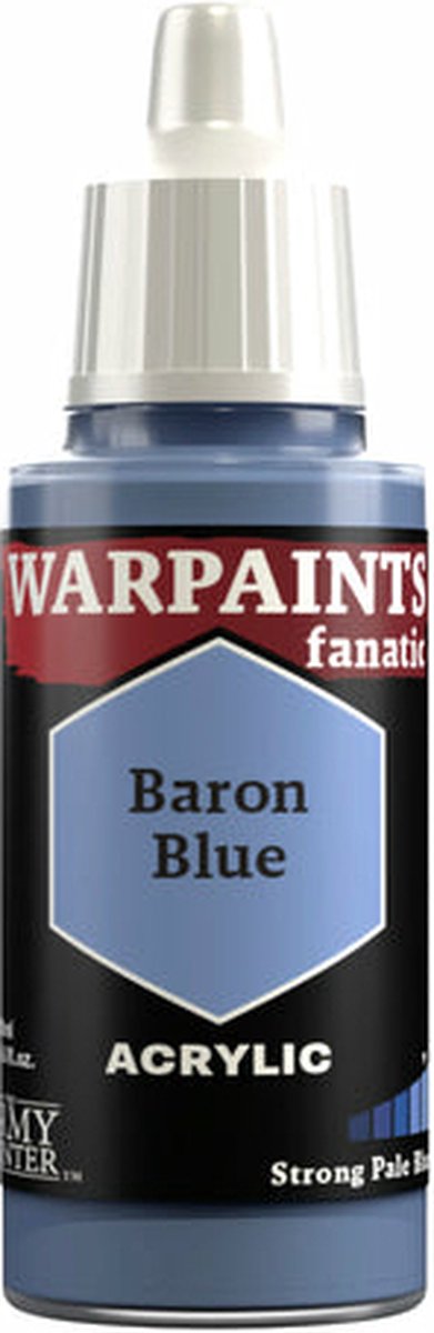 The Army Painter Warpaints Fanatic: Baron Blue (18ml) - Verf