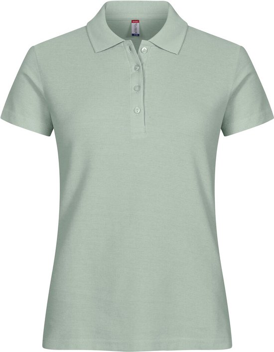 Clique Basic Polo Femme 028231 - Vert sauge - XXL