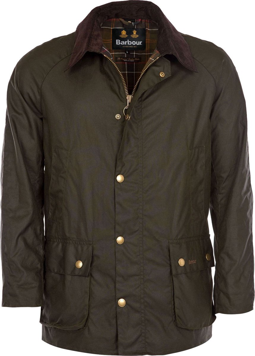 Barbour Ashby Wax Jas – Heren Wax jassen Groen