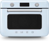 Bol.com SMEG COF01PBEU - Vrijstaande Combi-stoomoven - Pastelblauw - Jaren 50 Design aanbieding