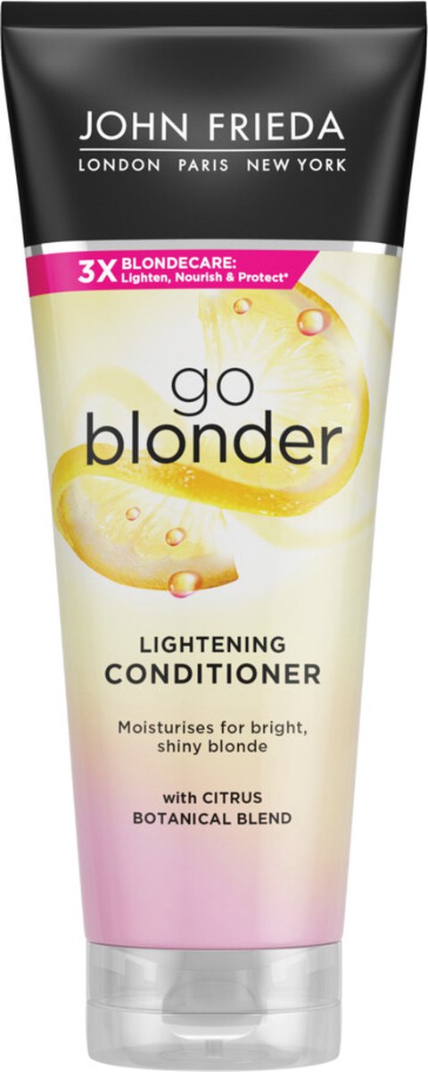 John Frieda Sheer Blonde Go Blonder Conditioner - 4 x 250 ml - Voordeelverpakking
