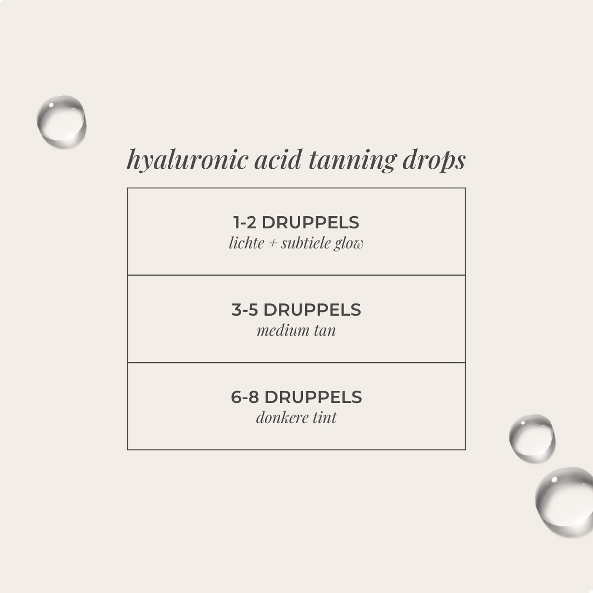 Helioux® Zelfbruiner Druppels - Hyaluronic Acid Self Tanning Drops - Magic Drops - Lichaam & Gezicht - Award Winning Zelfbruiner Druppels – foto 5