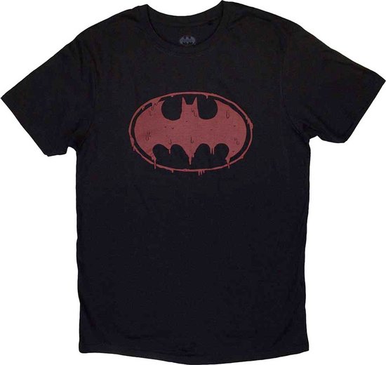 DC Comics Batman - T-shirt Slime - L - Zwart