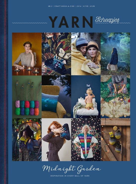 Foto: Yarn 2 scheepjes yarn bookazine 2 the midnight garden nederlands