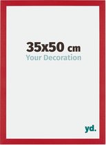 Cadre Photo Mura Your Decoration - 35x50cm - Rouge