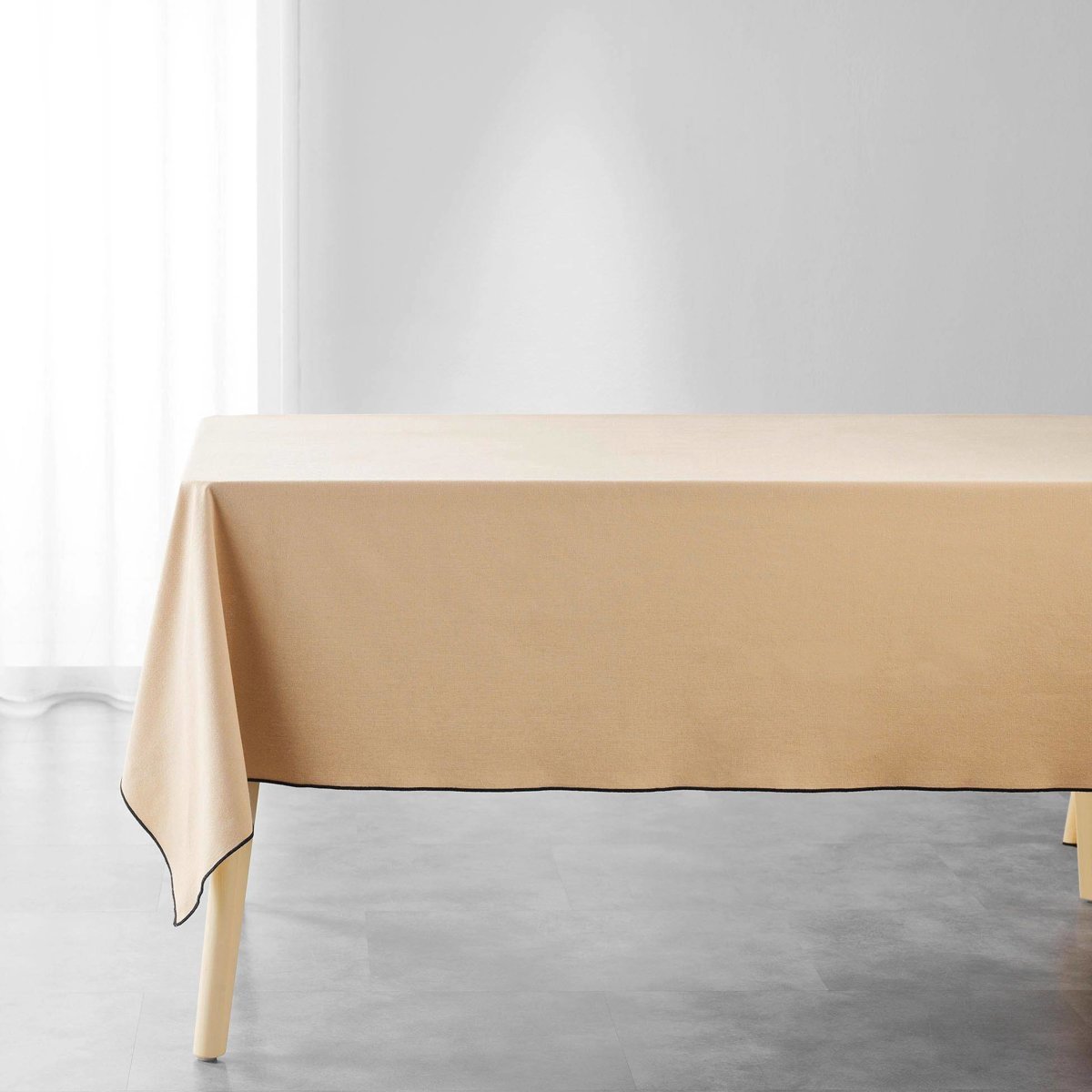 Katoenen rechthoekig tafelkleed MISTRALINE, 140 x 240 cm