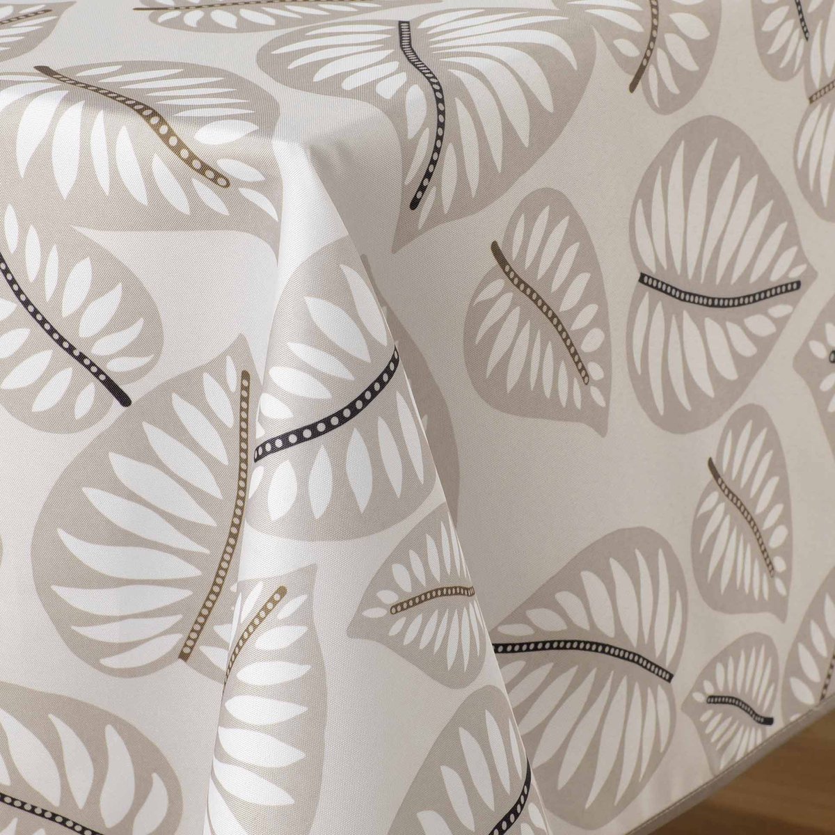 Vierkante polyester tafelkleed met print ALMA, 150 x 150 cm