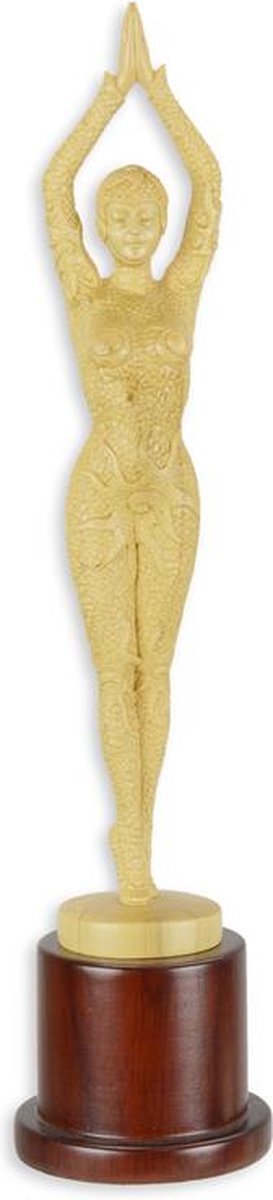 EEN HOUTEN SCULPTUUR GENAAMD STARFISH