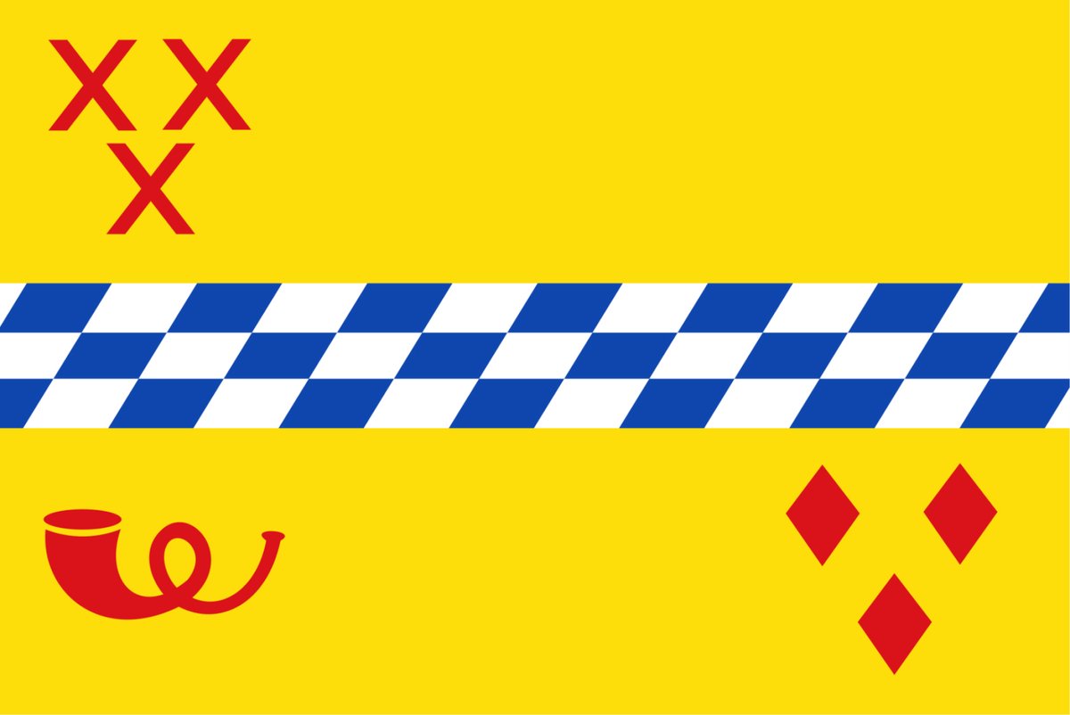 Vlag Woerden 100x150cm