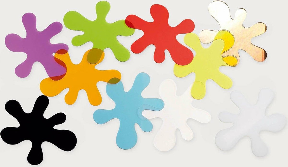 tickit® Regenboog 'splat' vormen
