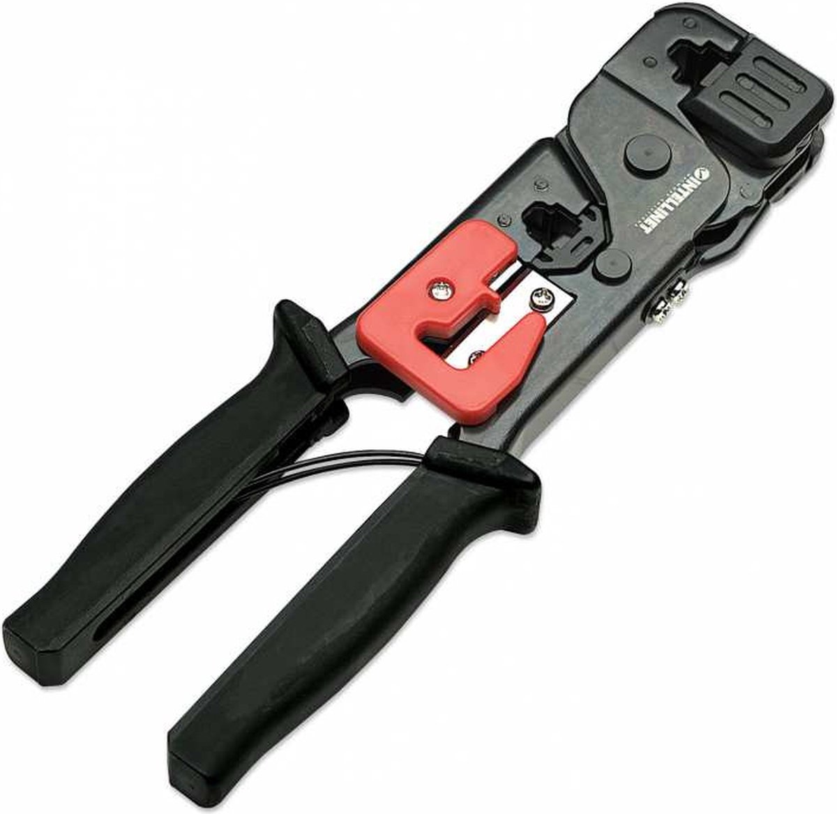 Intellinet 210836 kabel krimper Krimptang Zwart, Rood