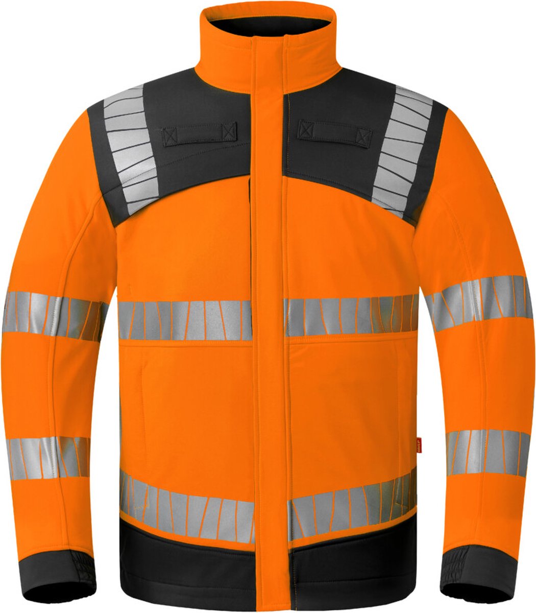 HAVEP Softshell Multiprotector 50410 - Fluo Oranje/Charcoal - XL