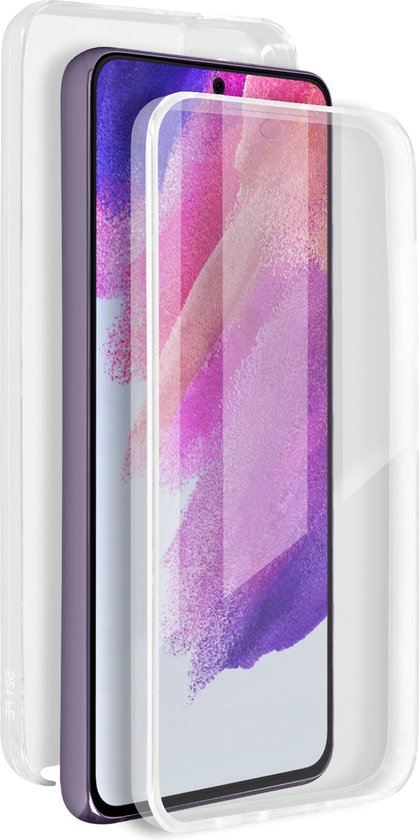 Coque intégrale adaptée au Samsung Galaxy S21 FE avec dos rigide