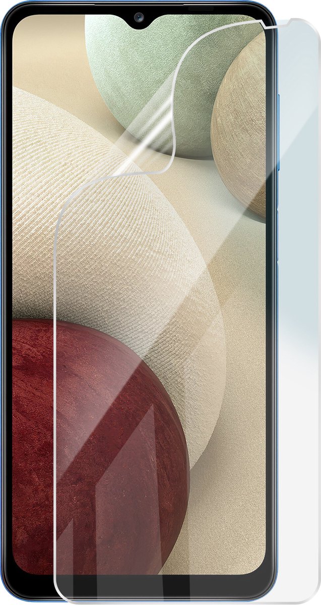 Geschikt voor Samsung Galaxy A12 Latex Screenprotector Flexibel Bestendig Transparant
