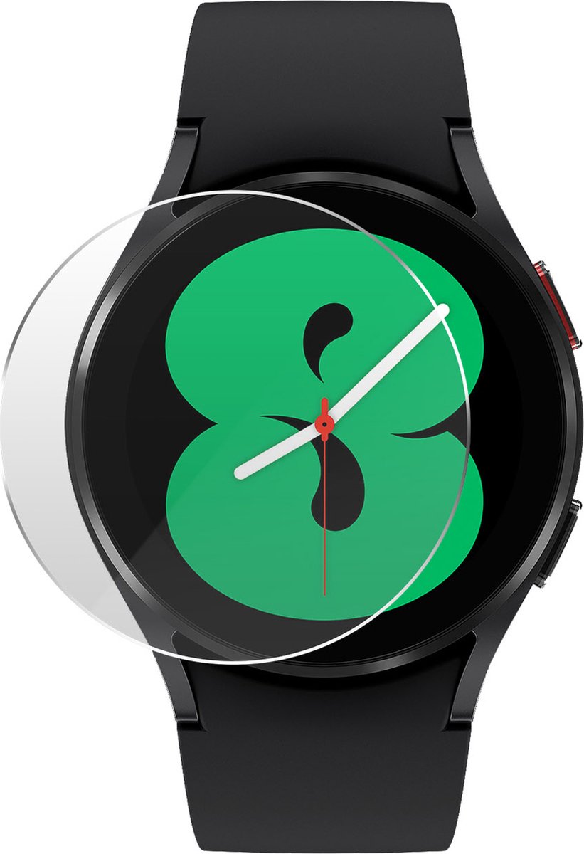 Gehard Glas Geschikt voor Samsung Galaxy Watch 4 40mm 9H Anti-vlekken transparant