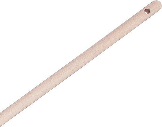 Buemag Bezemsteel universeel - hout - 140 cm - D24 mm - extra lang van Buemag — afbeelding 4