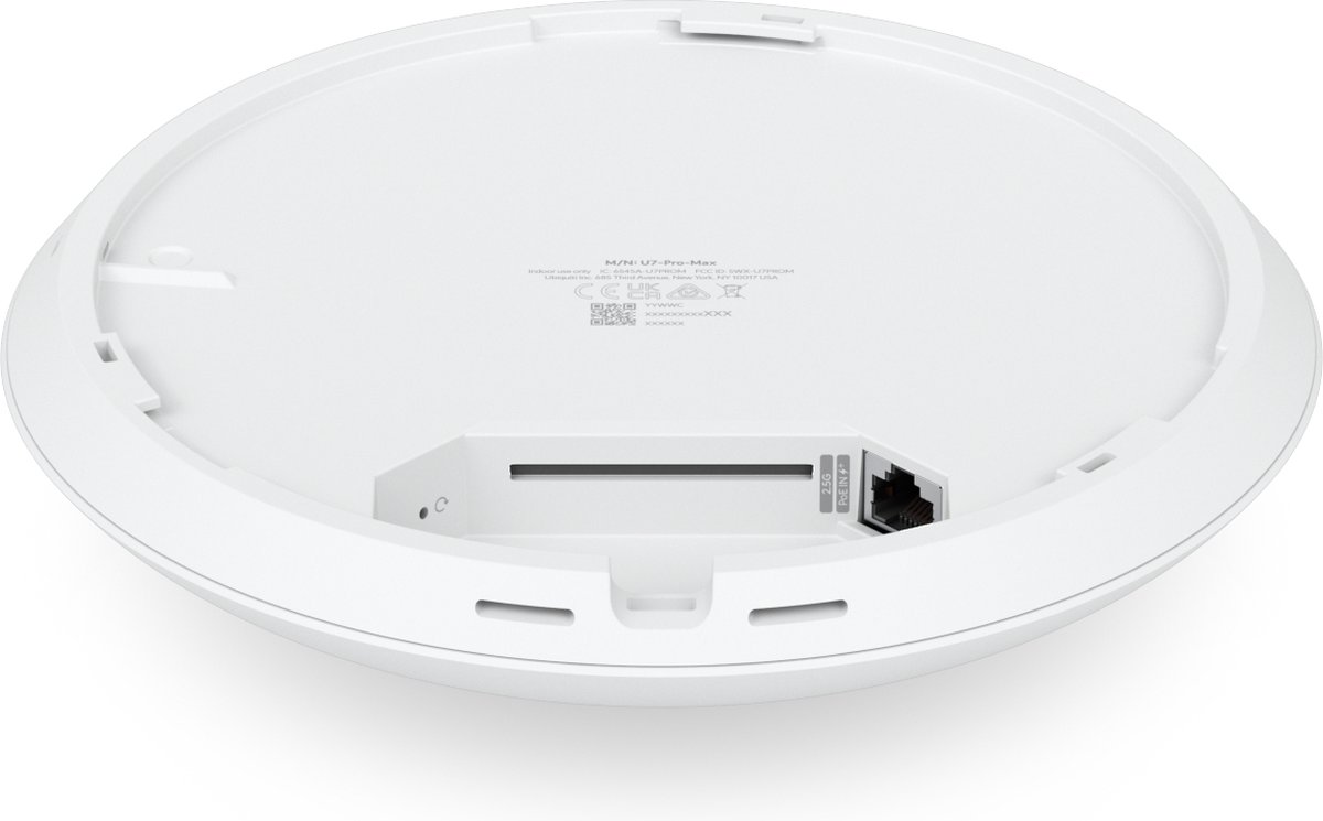 Ubiquiti UniFi U7 Pro Max - Network Accesspoint - WiFi 7 - 6GHz - Wit — cadeau in Cadeau-ideeën - foto 3