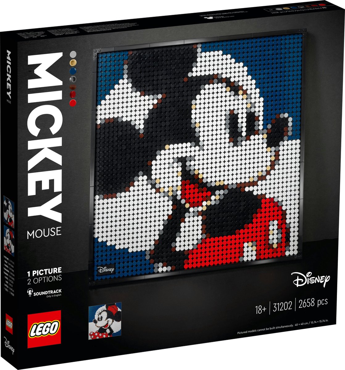 LEGO ART Disney's Mickey Mouse 31202 — afbeelding 12