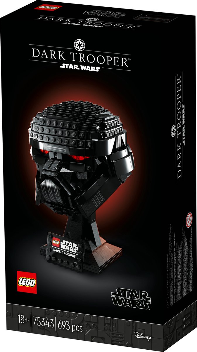 LEGO Star Wars Dark Trooper Helm - 75343 — afbeelding 20