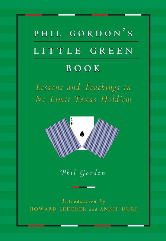Phil Gordon's Little Green Book - cover