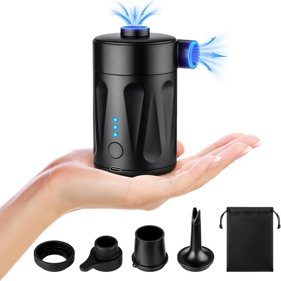 OutdoorMaster Bonito 5kPa Tragbar Elektrische Luftpumpe für Aufblasbare Produkte, 14.43Wh Mini-Luftpumpe Akku, Aufblasen & Entleeren für OutdoorMaster Bonito 5kPa Tragbar Elektrische Luftpumpe für Aufblasbare Produkte, 14.43Wh Mini-Luftpumpe Akku, Aufblasen & Entleeren für