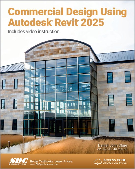 Commercial Design Using Autodesk Revit 2025 - cover