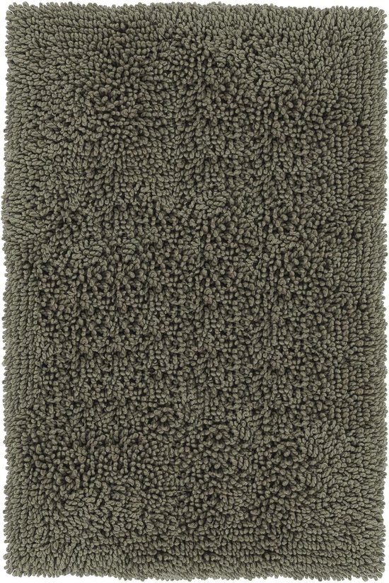 Heckett & Lane Fergana - Tapis de Badmat - 70x120 cm - Vert armée