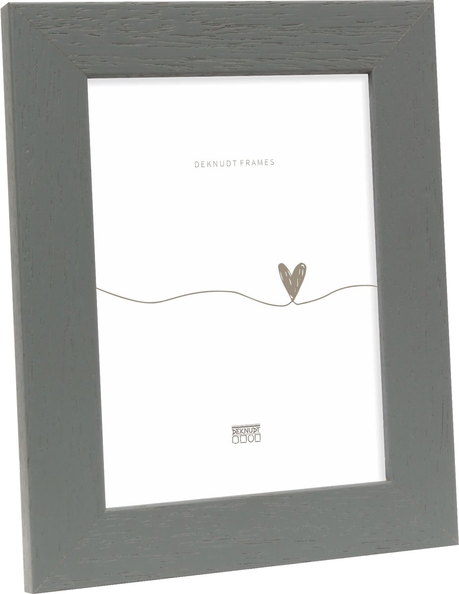 Deknudt Frames fotolijst S226K7 - grijs hout - breed - 13x18 cm