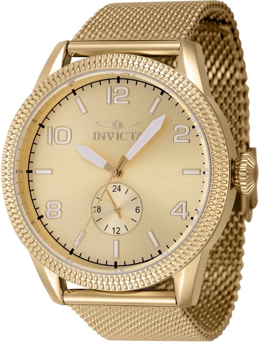 Invicta Vintage 47136 Quartz Herenhorloge - 44mm