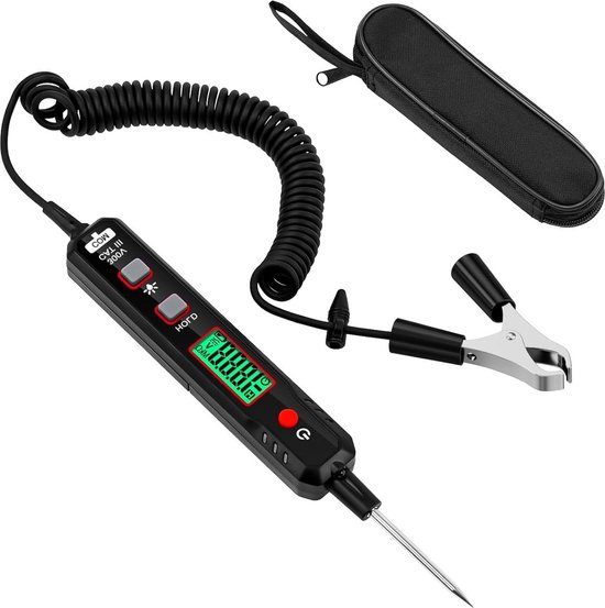 Testeur De Prise Électrique Hancaner HT107 – 90-250V – Détecteur RCD/GFCI – 6 Indicateurs LED – Prise EU/UK/US
