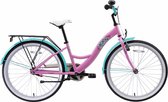 Bikestar kinderfiets Classic 24 inch roze